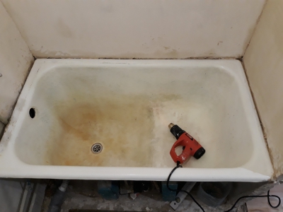 Реставрация чугунной ванны Комсмомольск